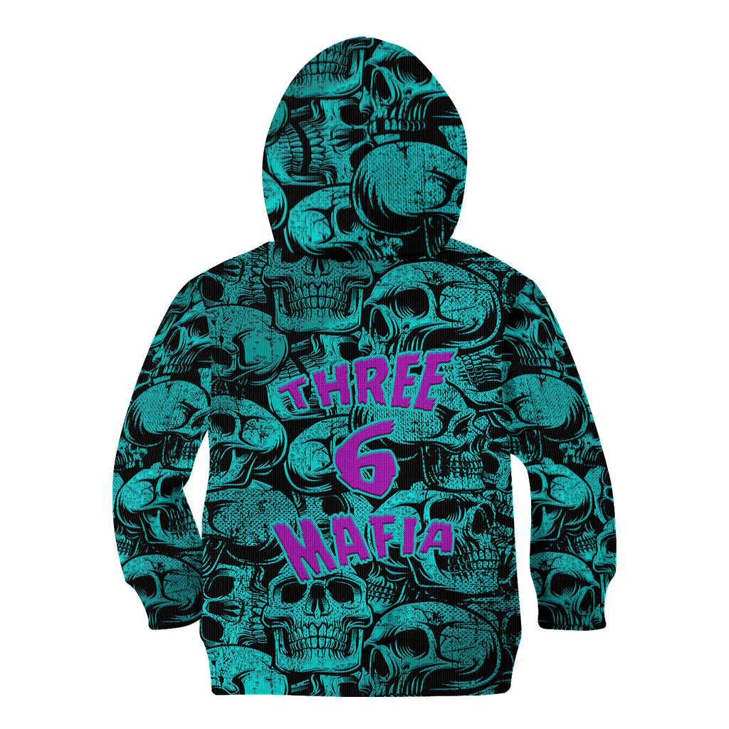 Three 6 Mafia Skull Kid Hoodie Three 6 Mafia - Wonder Print Shop