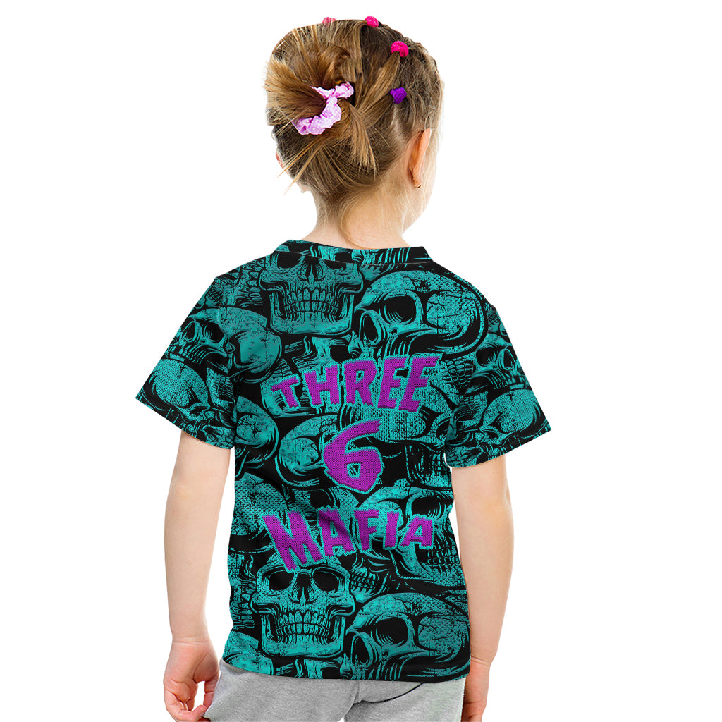 Three 6 Mafia Skull Kid T Shirt Three 6 Mafia - Wonder Print Shop
