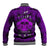 Skull Pattern Baseball Jacket I Am Who I Am Your Approval Isn't Needed - Wonder Print Shop