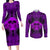 Skull Pattern Couples Matching Long Sleeve Bodycon Dress and Long Sleeve Button Shirts I Am Who I Am Your Approval Isn't Needed - Wonder Print Shop