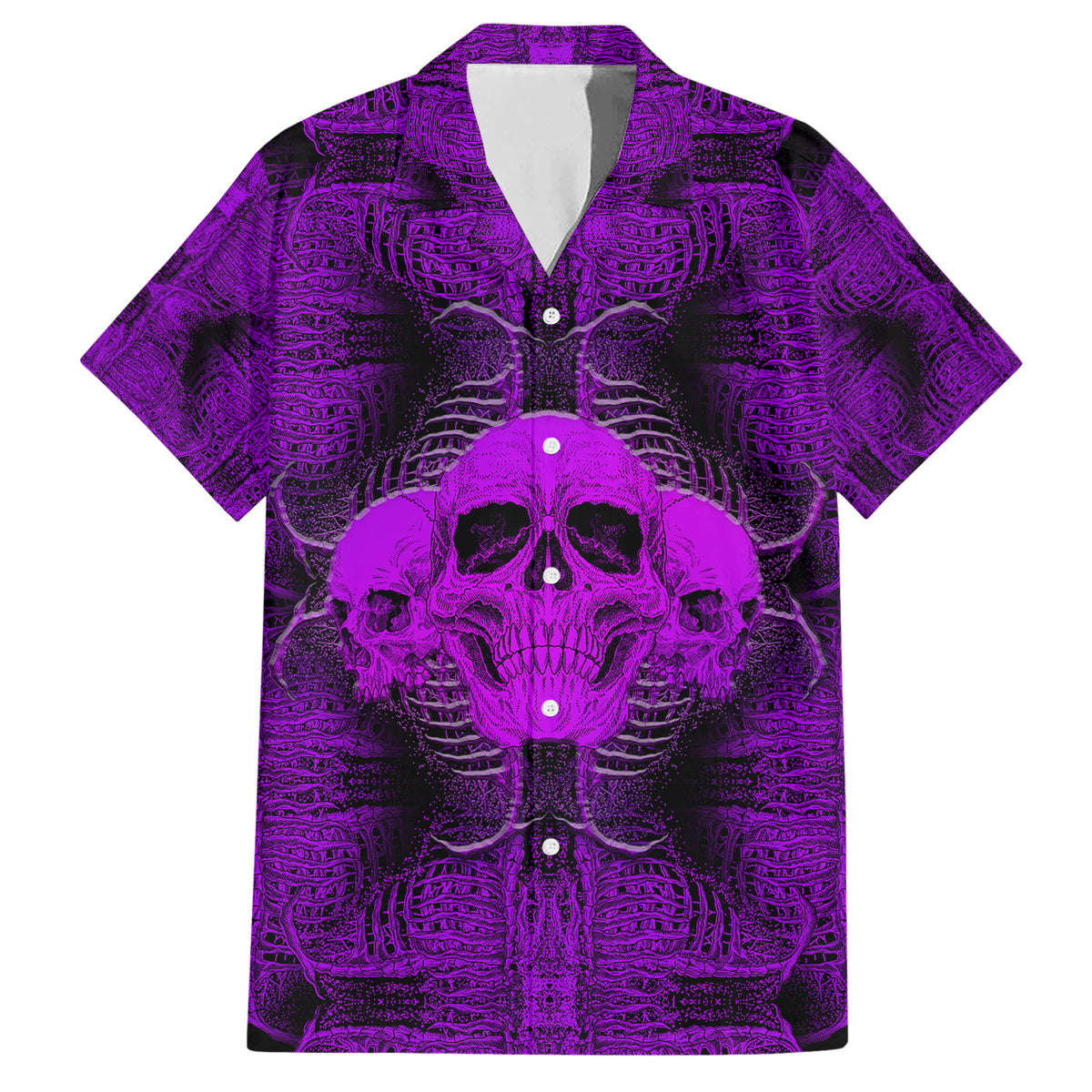 Skull Pattern Family Matching Short Sleeve Bodycon Dress and Hawaiian Shirt I Am Who I Am Your Approval Isn't Needed - Wonder Print Shop