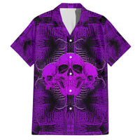 Skull Pattern Hawaiian Shirt I Am Who I Am Your Approval Isn't Needed - Wonder Print Shop