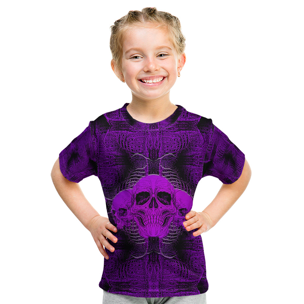 Skull Pattern Kid T Shirt I Am Who I Am Your Approval Isn't Needed - Wonder Print Shop