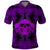 Skull Pattern Polo Shirt I Am Who I Am Your Approval Isn't Needed - Wonder Print Shop