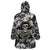 Skull Cowboy Wearable Blanket Hoodie Out Law - Wonder Print Shop