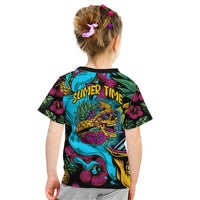 Pineapple Skull Kid T Shirt Sumer Time - Wonder Print Shop