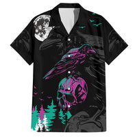 Crow Skull Kid Hawaiian Shirt My Mascot Is The A Crow - Wonder Print Shop