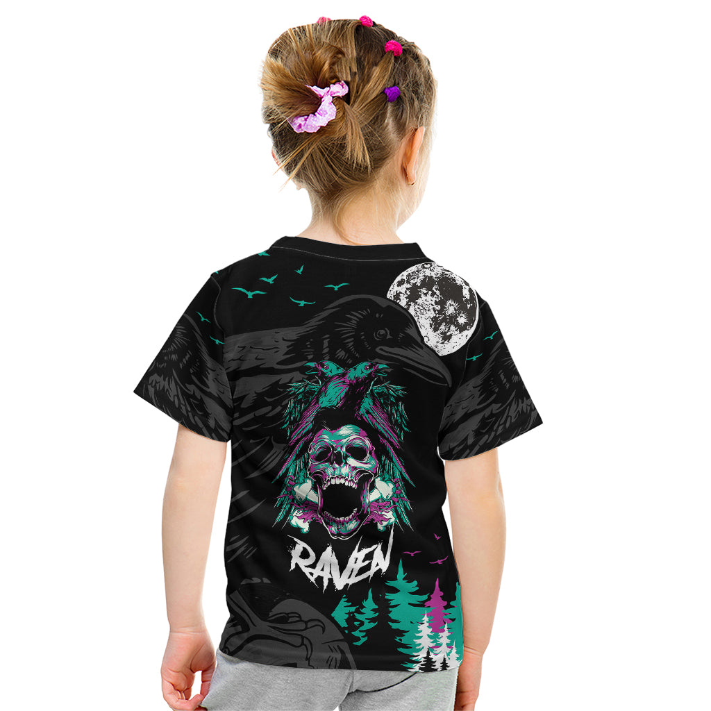 Crow Skull Kid T Shirt My Mascot Is The A Crow - Wonder Print Shop