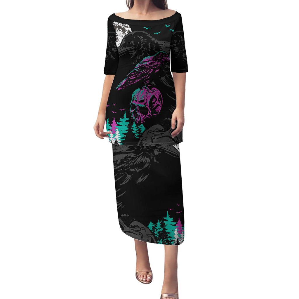 Crow Skull Puletasi My Mascot Is The A Crow - Wonder Print Shop