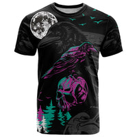 Crow Skull T Shirt My Mascot Is The A Crow - Wonder Print Shop