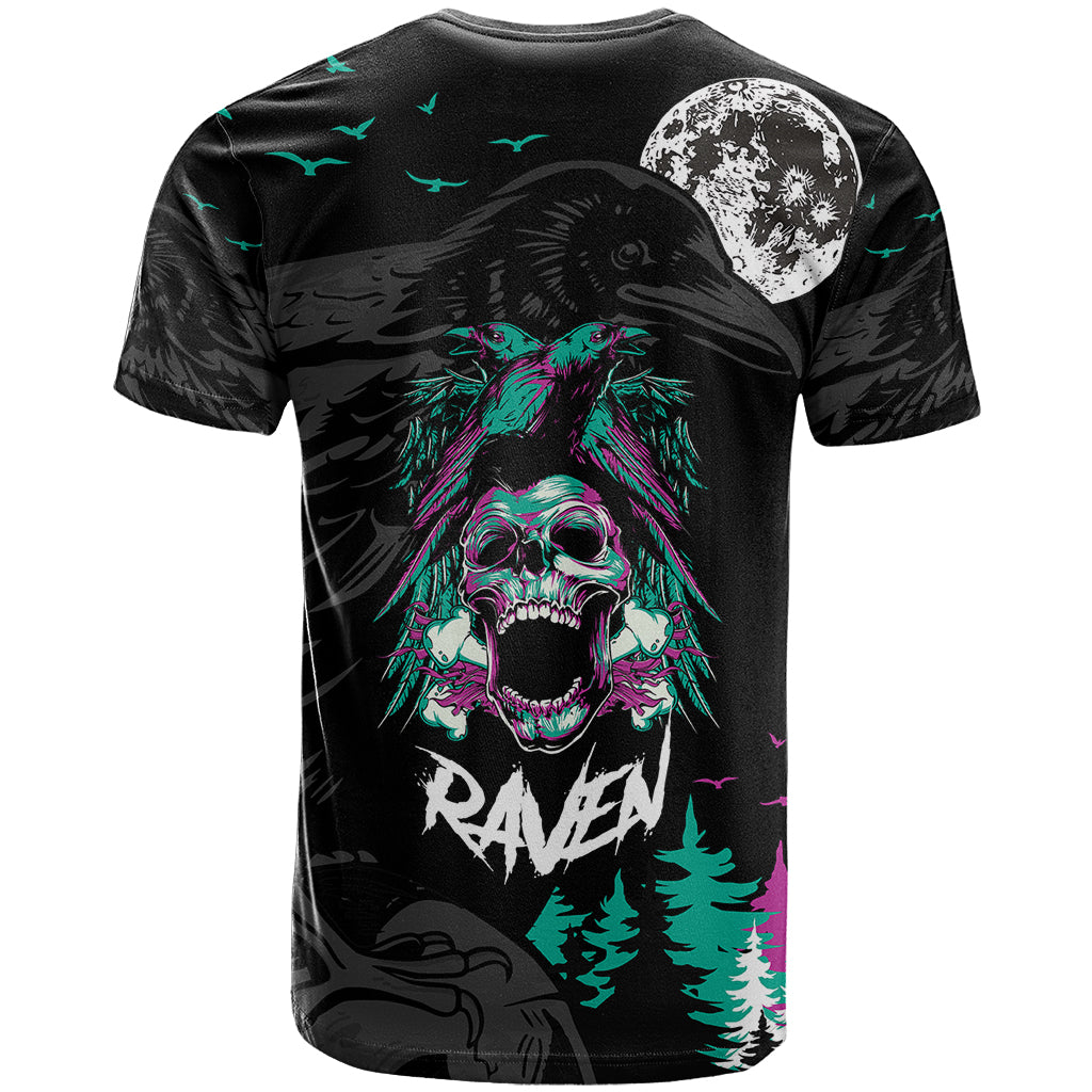 Crow Skull T Shirt My Mascot Is The A Crow - Wonder Print Shop