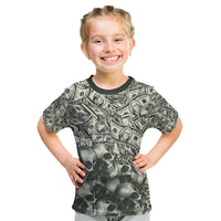 Skull Money Kid T Shirt The Money You Make Is A Symbol - Wonder Print Shop