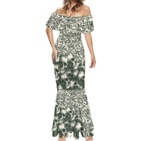 Skull Money Mermaid Dress The Money You Make Is A Symbol - Wonder Print Shop