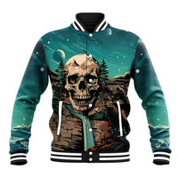 Skull Hunt Baseball Jacket The Best Kine Of Raiser A Hunting - Wonder Print Shop