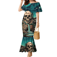 Skull Hunt Family Matching Mermaid Dress and Hawaiian Shirt The Best Kine Of Raiser A Hunting - Wonder Print Shop