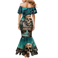Skull Hunt Family Matching Mermaid Dress and Hawaiian Shirt The Best Kine Of Raiser A Hunting - Wonder Print Shop