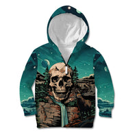 Skull Hunt Kid Hoodie The Best Kine Of Raiser A Hunting - Wonder Print Shop