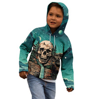 Skull Hunt Kid Hoodie The Best Kine Of Raiser A Hunting - Wonder Print Shop