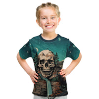 Skull Hunt Kid T Shirt The Best Kine Of Raiser A Hunting - Wonder Print Shop