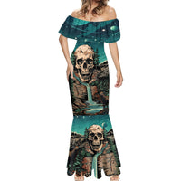 Skull Hunt Mermaid Dress The Best Kine Of Raiser A Hunting - Wonder Print Shop