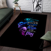 The Good Girl In Me Got Tired Area Rug - Wonder Print Shop