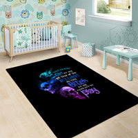 The Good Girl In Me Got Tired Area Rug - Wonder Print Shop