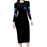 The Good Girl In Me Got Tired Family Matching Long Sleeve Bodycon Dress and Hawaiian Shirt - Wonder Print Shop