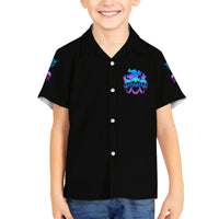 The Good Girl In Me Got Tired Family Matching Puletasi Dress and Hawaiian Shirt - Wonder Print Shop