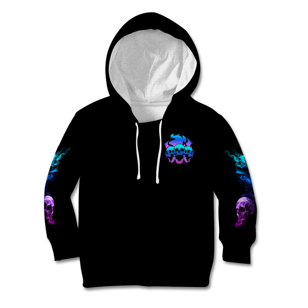 The Good Girl In Me Got Tired Kid Hoodie - Wonder Print Shop