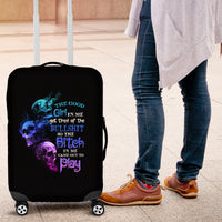The Good Girl In Me Got Tired Luggage Cover - Wonder Print Shop