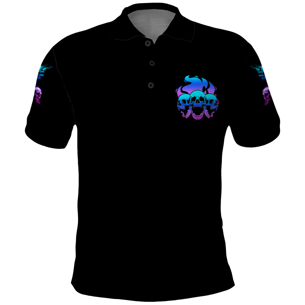 The Good Girl In Me Got Tired Polo Shirt - Wonder Print Shop