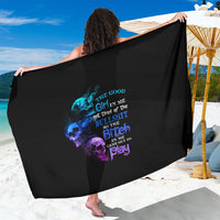 The Good Girl In Me Got Tired Sarong - Wonder Print Shop
