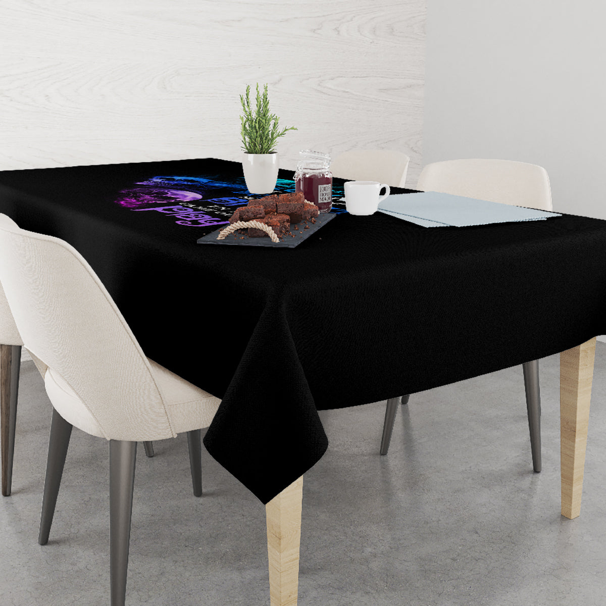 The Good Girl In Me Got Tired Tablecloth - Wonder Print Shop