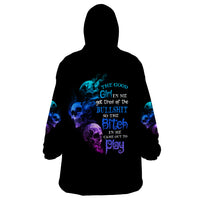 The Good Girl In Me Got Tired Wearable Blanket Hoodie - Wonder Print Shop
