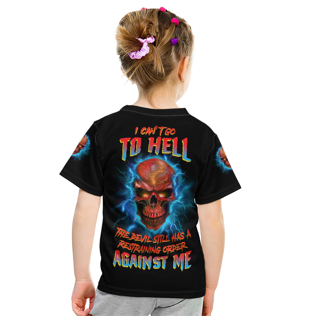 I Can't Go To Hell Thunder Skull Kid T Shirt - Wonder Print Shop