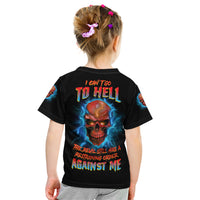 I Can't Go To Hell Thunder Skull Kid T Shirt - Wonder Print Shop