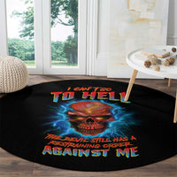 i-cant-go-to-hell-thunder-skull-round-carpet