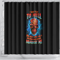 i-cant-go-to-hell-thunder-skull-shower-curtain