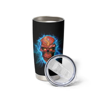 I Can't Go To Hell Thunder Skull Tumbler Cup - Wonder Print Shop