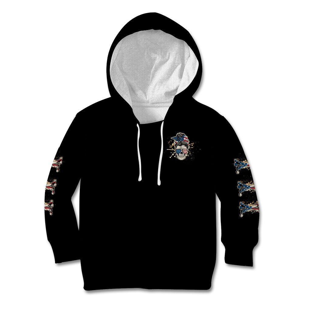 I'm A B Don't Try Me Kid Hoodie - Wonder Print Shop