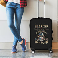 I'm A B Don't Try Me Luggage Cover - Wonder Print Shop