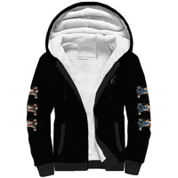 I'm A B Don't Try Me Sherpa Hoodie - Wonder Print Shop