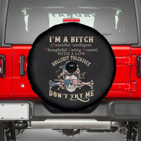 I'm A B Don't Try Me Spare Tire Cover - Wonder Print Shop