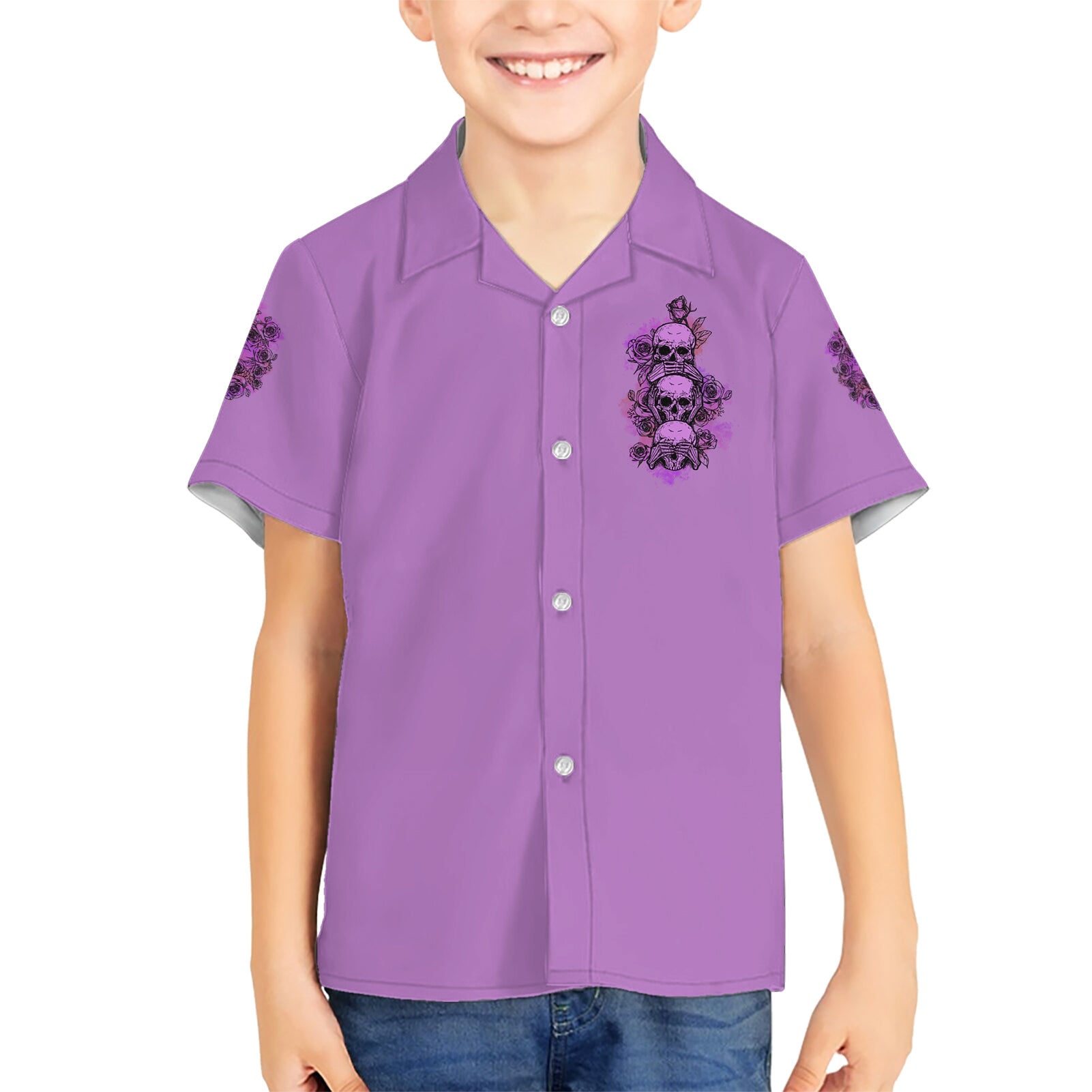 Stuck Between Idk Idc And Idgaf Kid Hawaiian Shirt - Wonder Print Shop