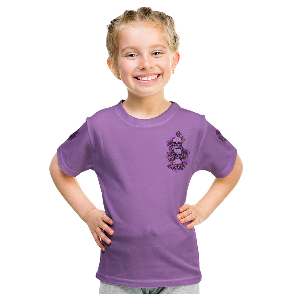 Stuck Between Idk Idc And Idgaf Kid T Shirt - Wonder Print Shop