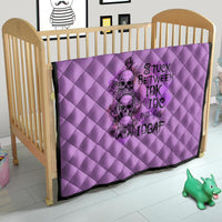 Stuck Between Idk Idc And Idgaf Quilt - Wonder Print Shop