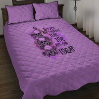 Stuck Between Idk Idc And Idgaf Quilt Bed Set - Wonder Print Shop