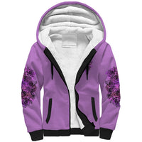 Stuck Between Idk Idc And Idgaf Sherpa Hoodie - Wonder Print Shop