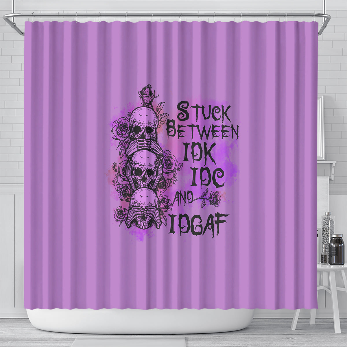 stuck-between-idk-idc-and-idgaf-shower-curtain