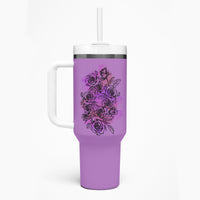 Stuck Between Idk Idc And Idgaf Tumbler With Handle - Wonder Print Shop